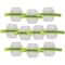 Ergodyne 3386 Hi-Vis Lime Arm Band ID Badge Holder, 10PK 3386HVPK10 - alternate 1